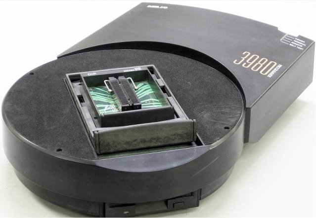Data I/O 3980 series production EPROM programmer — the hardware ATEC drove in parallel over RS-232