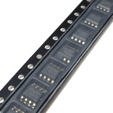 EPROM modules on a tape-and-reel strip — the actual silicon ATEC programmed and labeled for the Allison controller assembly line