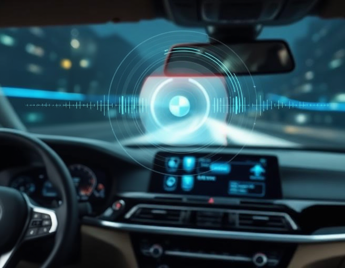 Motion sensing for non-touch hand-gesture control — wave to skip a track or adjust volume without touching the screen