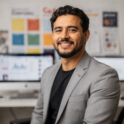 Portrait of Marco Delgado