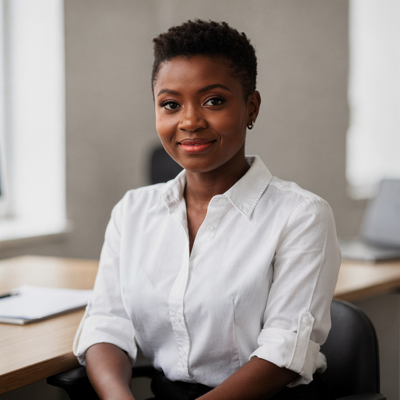 Portrait of Nadia Okoye